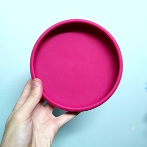 6" Silicone Weighted Oxo Bowl For Babies - BPA Free, Microwave safe
